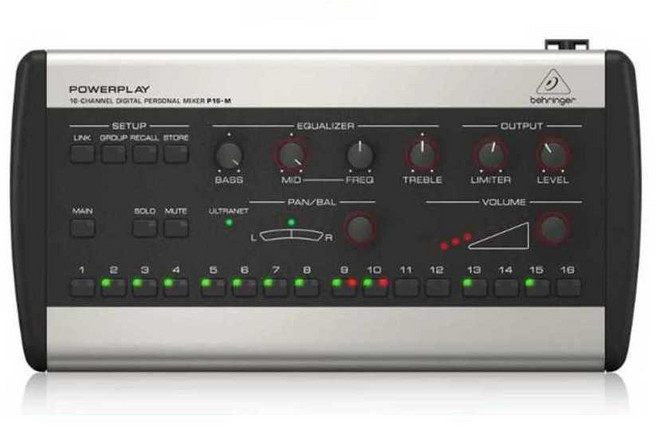 오디오믹서 음향장비 인터페이스 에코 스테레오 소형, 1개, BEHRINGER-P16D 공식 및 정품