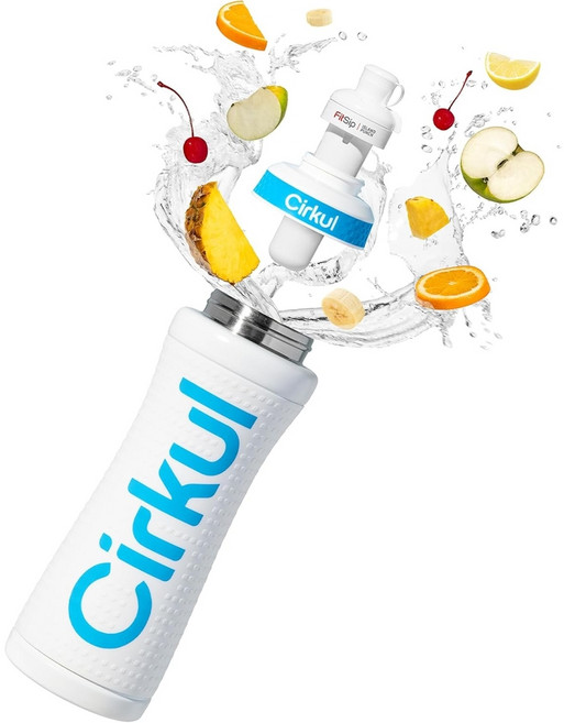 Cirkul 써큘 미스터비스트물병 22oz 카트리지 포함, White