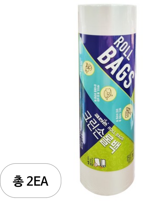 크린손 크린롤백 특대 35cm x 45cm, 특대(XL), 500개입, 2개