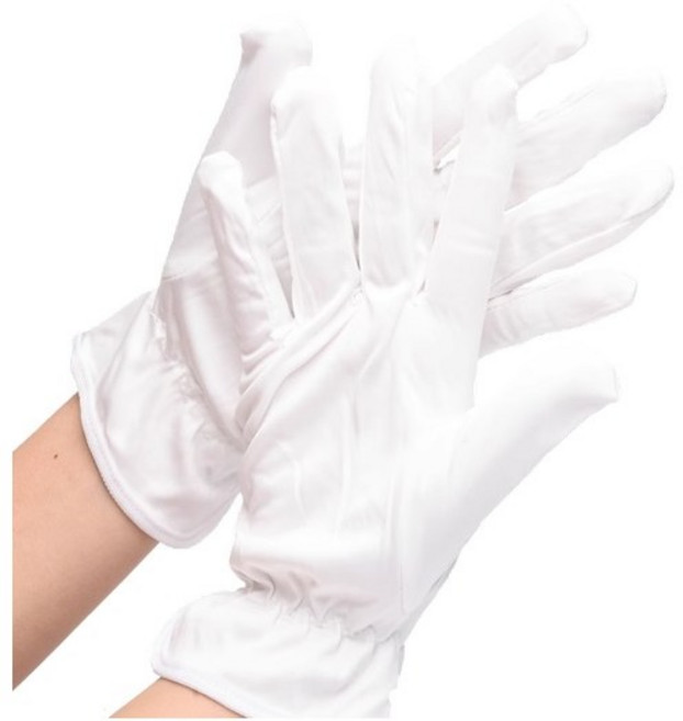 극세사 장갑 속 장갑 크린룸 장갑 반도체 장갑 스크레치방지 장갑 제전장갑 ESD장갑 10켤레, 10개