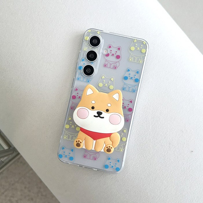 HS&D 시바견패턴 톡 케이스