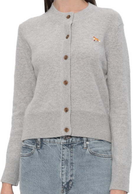 메종키츠네 여성 베이비폭스 가디건 PW00506KT1006 H120