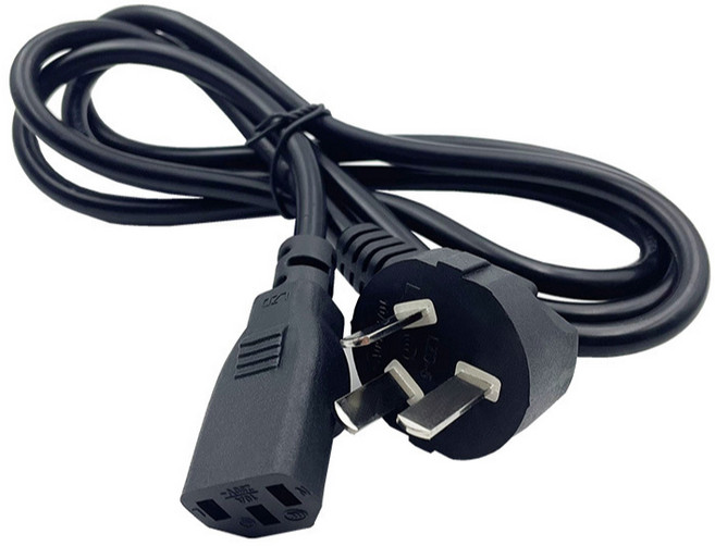 國標 AC三插品字頭電源線 1.8公尺 250V 10A, 1個, 國標品字頭電源線
