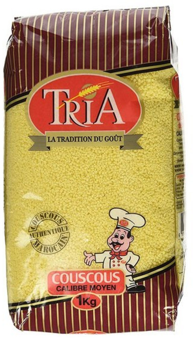 모로코 쿠스쿠스 1kg Tria Moroccan Couscous Medium, 1개
