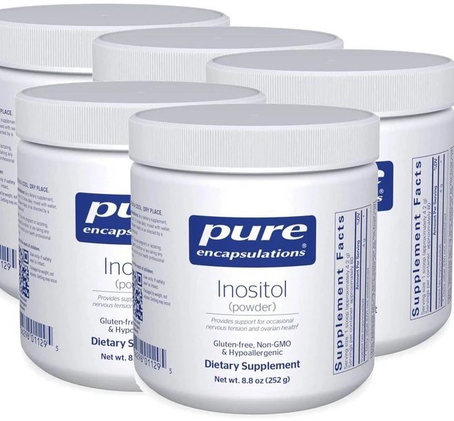 퓨어인캡슐레이션 이노시톨 파우더 Pure Encapsulations Inositol, 5개, 252g - 쿠팡