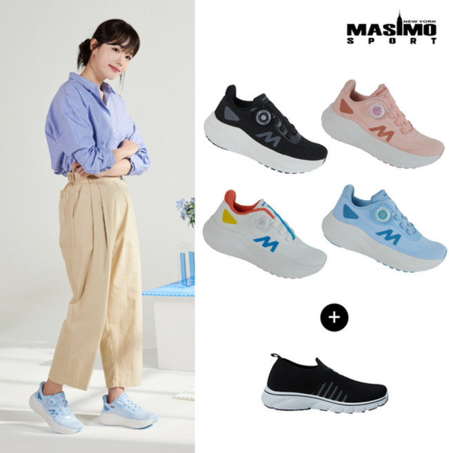 마시모 스포츠 2025 S/S 리커버리슈즈+슬립온 _여성