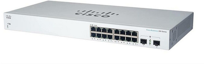 CBS220-16T-2G-EU 시스코 기가 16포트 2SFP 관리형, 1개
