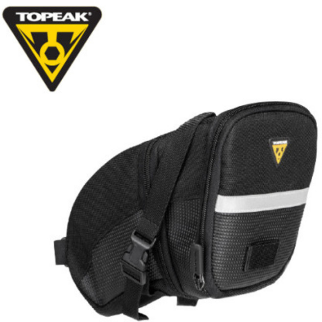 토픽 에어로 웨지 팩 라지 벨크로스트랩 자전거안장가방, 1개