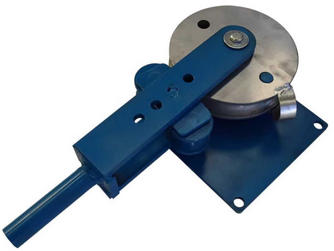 수동 벤더 철근 절곡기 밴딩기 수동 파이프 스텐 환봉, 18 원형 160MM 벽 두께  1.2, 1개