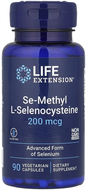 라이프익스텐션 셀레늄 메틸 l-셀레노시스테인 200mcg 베지캡슐 90정, 3개 - 쿠팡