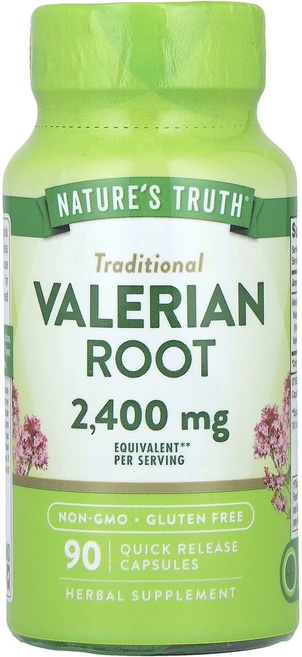 헁복하고 건강하세요 Nature's Truth 발레리안 뿌리 빠른 방출 캡슐 90정(캡슐 1정당 1200mg) 늘 챙기셔야합니다, NaturesTruth발레리안뿌리빠른방출캡슐90정캡슐1, 1개 - 쿠팡