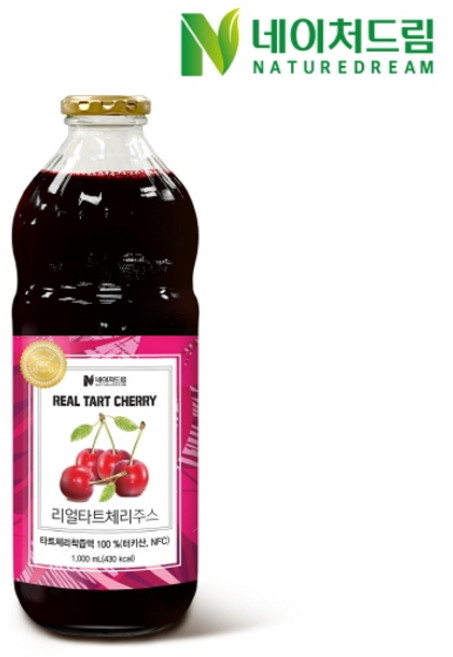 네이처드림 리얼 타트체리주스, 1L, 1개