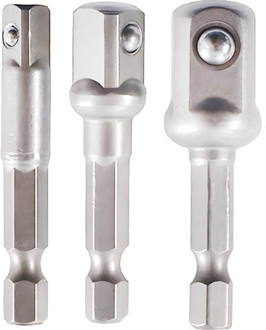 복스알 소켓 어댑터 비트 세트, 3개