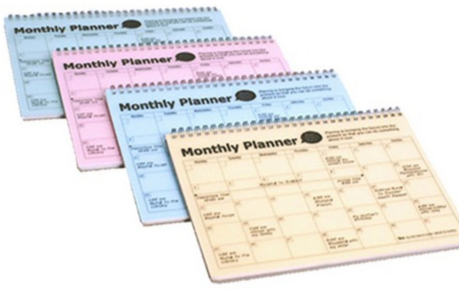 아이비스 2000 PP 먼슬리 플래너 SP, 연옥색, 2개