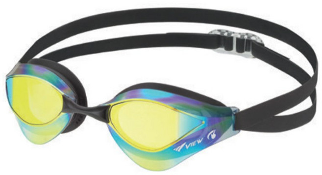 뷰 블레이드 오르카 미러 안티포그 수경 + 코걸이 4종 세트 V230ASAMC, SKOR, 1세트