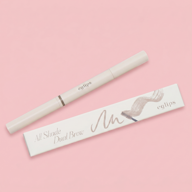 이글립스 [NEW] 올 쉐이드 듀얼 브로우, 1개, 라이트브라운
