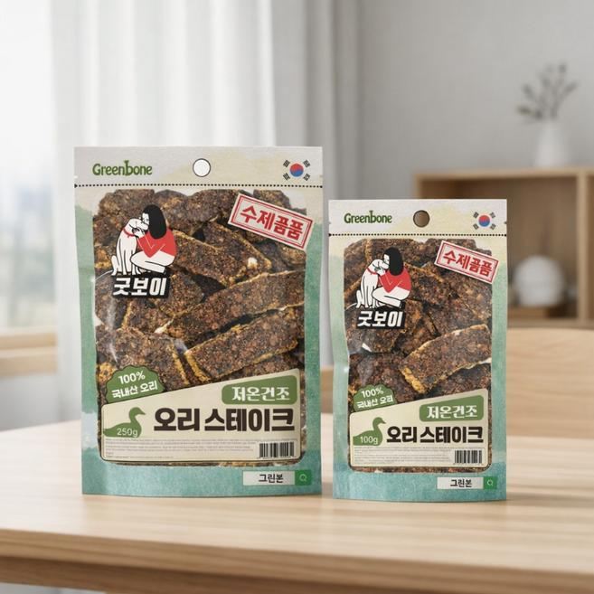 굿보이 오리스테이크, 1개, 250g, 오리고기