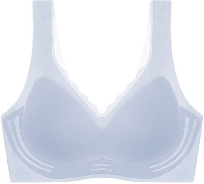 【可開票】-泡芙小姐 冰絲涼感無痕內衣 軟支撐集中 高側比收副乳 固定杯可機洗 無鋼圈舒適內衣