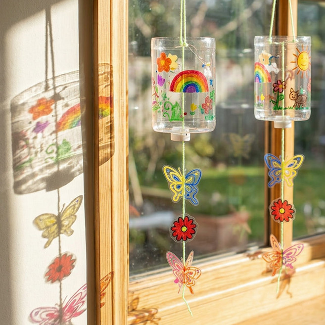 내가그리는 썬캐쳐모빌 나비도안 무드등 봄만들기, 썬캐쳐모빌 나비