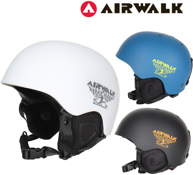 정품 에어워크 스키 헬멧 주니어 성인 스노우보드 헬멧 겨울헬멧, 화이트, 1개