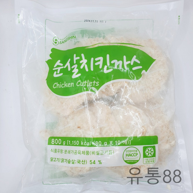 상신 순살치킨까스(80g 10입) 800g, 80g, 1개