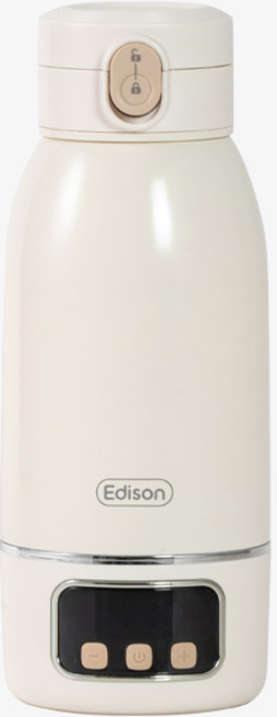 에디슨 원터치 가열 분유 보온병, 아이보리, 500ml, 1개