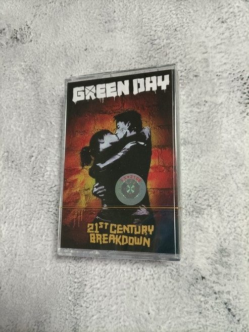 Green Day 그린데이 21st Century Breakdown 카세트 테이프 앨범