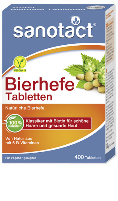 자노탁트 비어헤페 맥주 효모 타블렛, 400정, 1박스
