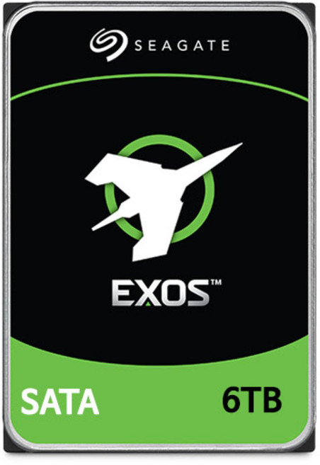 씨게이트 엑소스 사타 6TB SEAGATE EXOS SATA 엔터프라이즈 기업용 HDD, ST6000NM019B