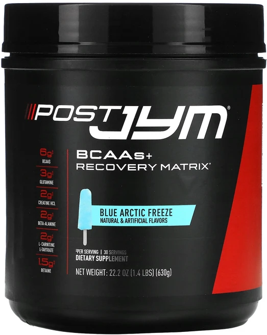 JYM Supplement Science BCAA 및 회복 매트릭스 블루 아티크 프리즈 630g(22oz), JYMSupplementScienceBCAA및회복매트릭, 630g, 1개 - 쿠팡