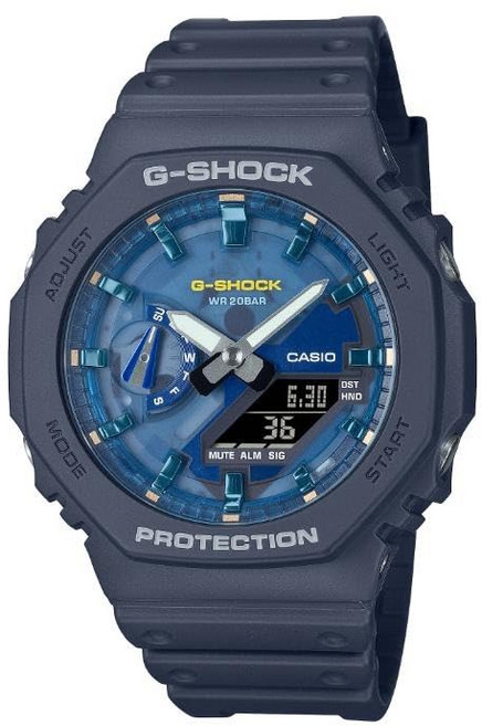 8위 - CASIO G-SHOCK GA-2100AS-2A 카시오크 남성용 아날로그 디지털 시계