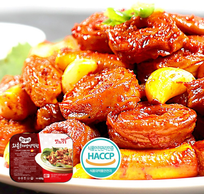 [와룡식품] 와룡막창 대구막창 매콤한 양념막창 400g, 1개