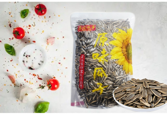 (농부마을 콩사랑) 내몽골 볶은 해바라기씨 알이 크고 고소한 간식 오리지널맛 중국식품 꽈즈, 400g, 2개