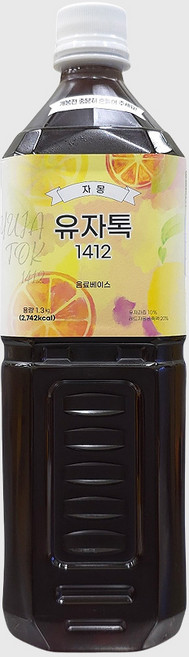수피랑 유자톡1412 [자몽] /상큼하고 맛있는음료, 1.3kg, 1개