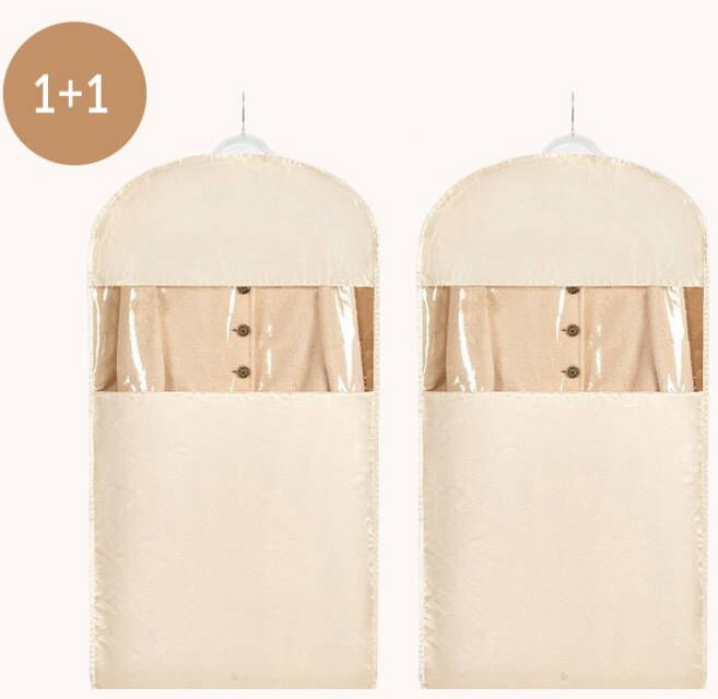 [SMTONE] 옷장정리 1+1 압축형 아우터 파우치 소/중/대 옷정리 압축파우치 계절외투 패딩정리, 1세트, 2개입