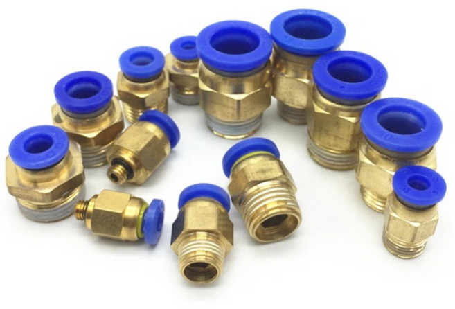 원터치피팅 / PC 타입 / PC04 - PC12 / 공압밸브, PC08-03, 1개