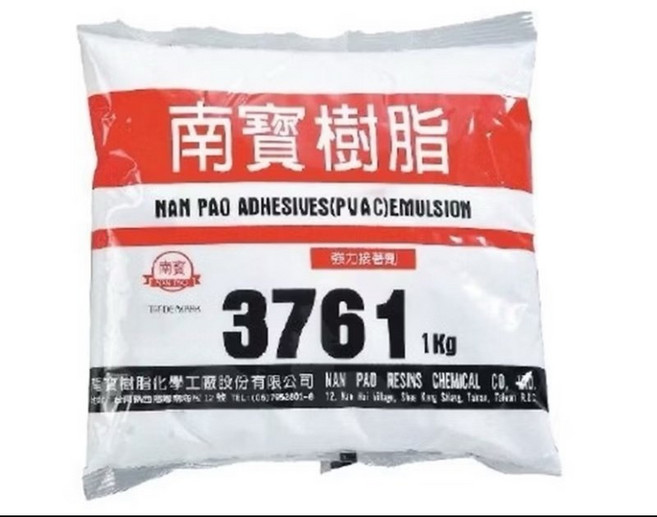 NANPAO 南寶樹脂 3761 1kg 萬能接著劑 冷膠 白膠, 1個