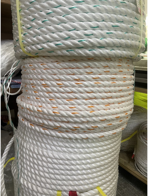 신한로프 PP ROPE 피피로프 절단판매 5mm 6mm 7mm 8mm 9mm 10mm 12mm 13mm 14mm 16mm 18mm 20mm 22mm, 백색, 1개