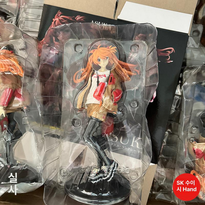 에반게리온 아스카 콜렉션 일상복 제품 모델 레이 캐릭터 피규어