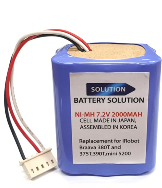 [사은품 증정] 아이로봇 브라바청소기 배터리, 긴수명배터리 2000, 1개