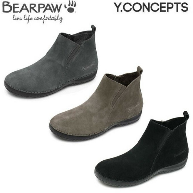 베어파우 MARCIA 여성 소가죽 첼시부츠 3종택1 K2701PCW 2860972