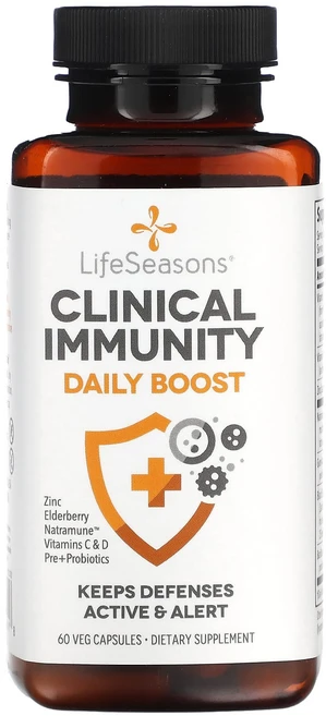 몸관리하세요 겨울입니다 LifeSeasons 클리니컬 이뮤니티 데일리 부스트 베지 캡슐 60정 특별관리진행, LifeSeasons클리니컬이뮤니티데일리부스트베지캡슐6 - 쿠팡