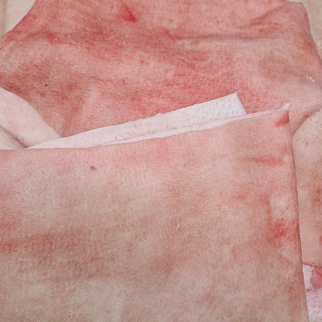 국내산 한돈 손질 돼지껍데기 1kg, 1개