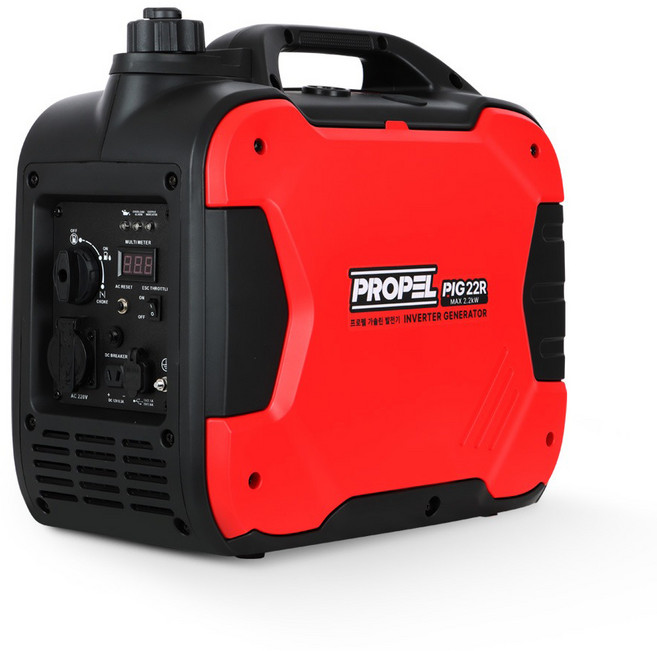 프로펠 인버터 발전기 2.2kw 저소음 엔진 휴대용 소형 캠핑 푸드트럭 PIG22R