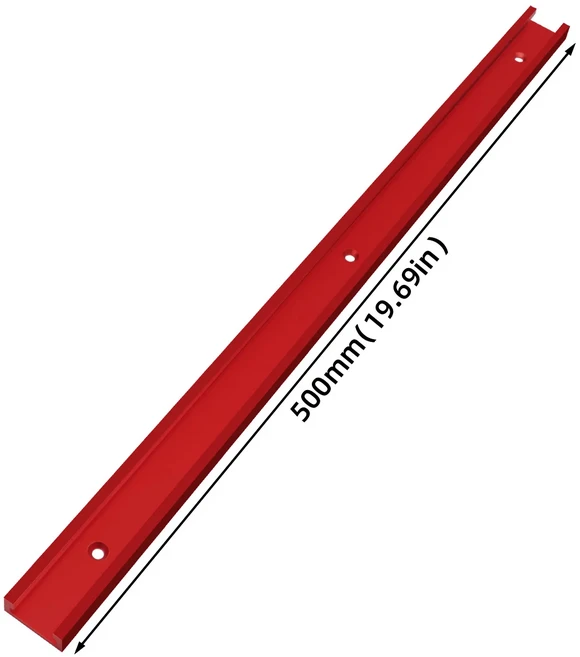 문짝지그 목공 슈트 레일 T트랙 마이터 지그 T 나사 고정장치 블 톱 라우터 DIY 도구, 01 PC 500