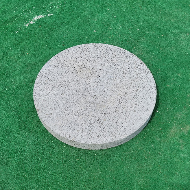 현무암 디딤석 원형 50cm x 5cm / 1장 (3장이상 주문), 1개