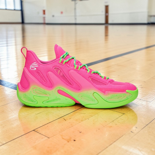 [정품국내매장] 언더아머 농구화 커리 13 AP 핑크그린