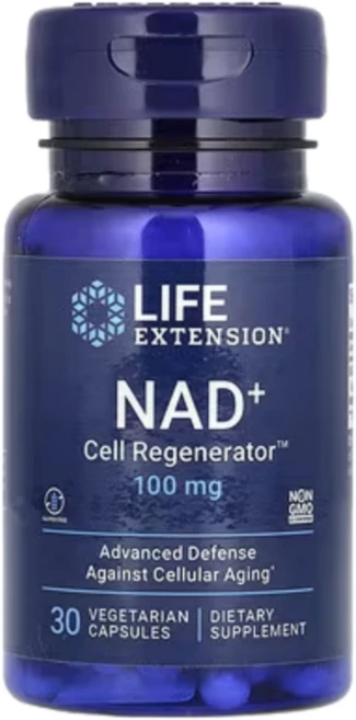 라이프익스텐션 NAD+ 셀 리제너레이터 NIAGEN 니코틴아미드 리보사이드 100mg 베지캡슐 30정, 3개 - 쿠팡
