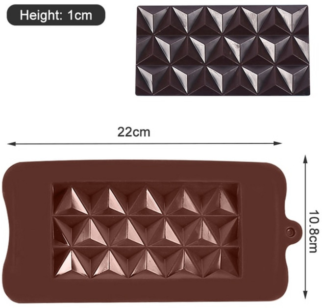 8/15 홀 케이크 팝 실리콘 몰드 하트 초콜릿 트레이 과자 베이킹 장식 도구, [05] 03