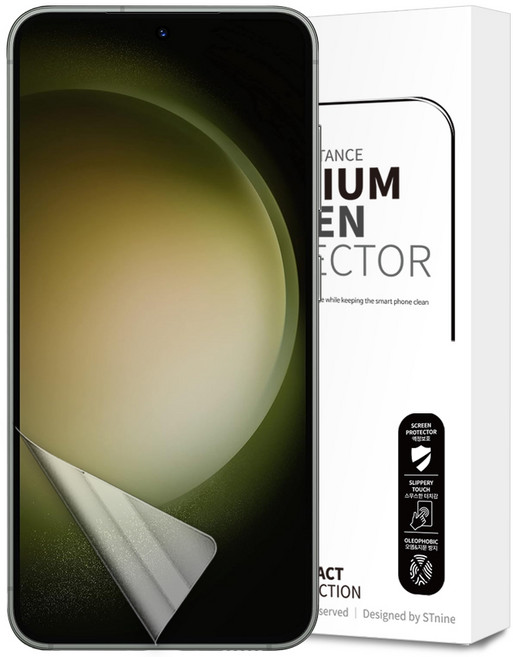 리빙그레이 갤럭시 S23 S23플러스 S23울트라 S23FE 고투명 우레탄 풀커버 국산 액정 보호 필름, 3개